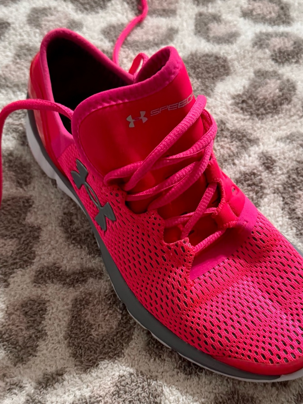 Under Armour Women’s Hot Pink Athletic Running Shoe